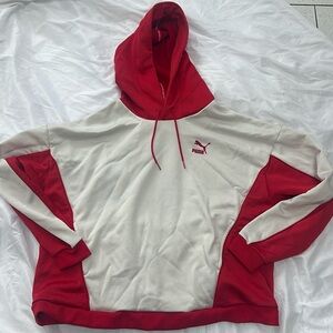 Red Puma hoodie